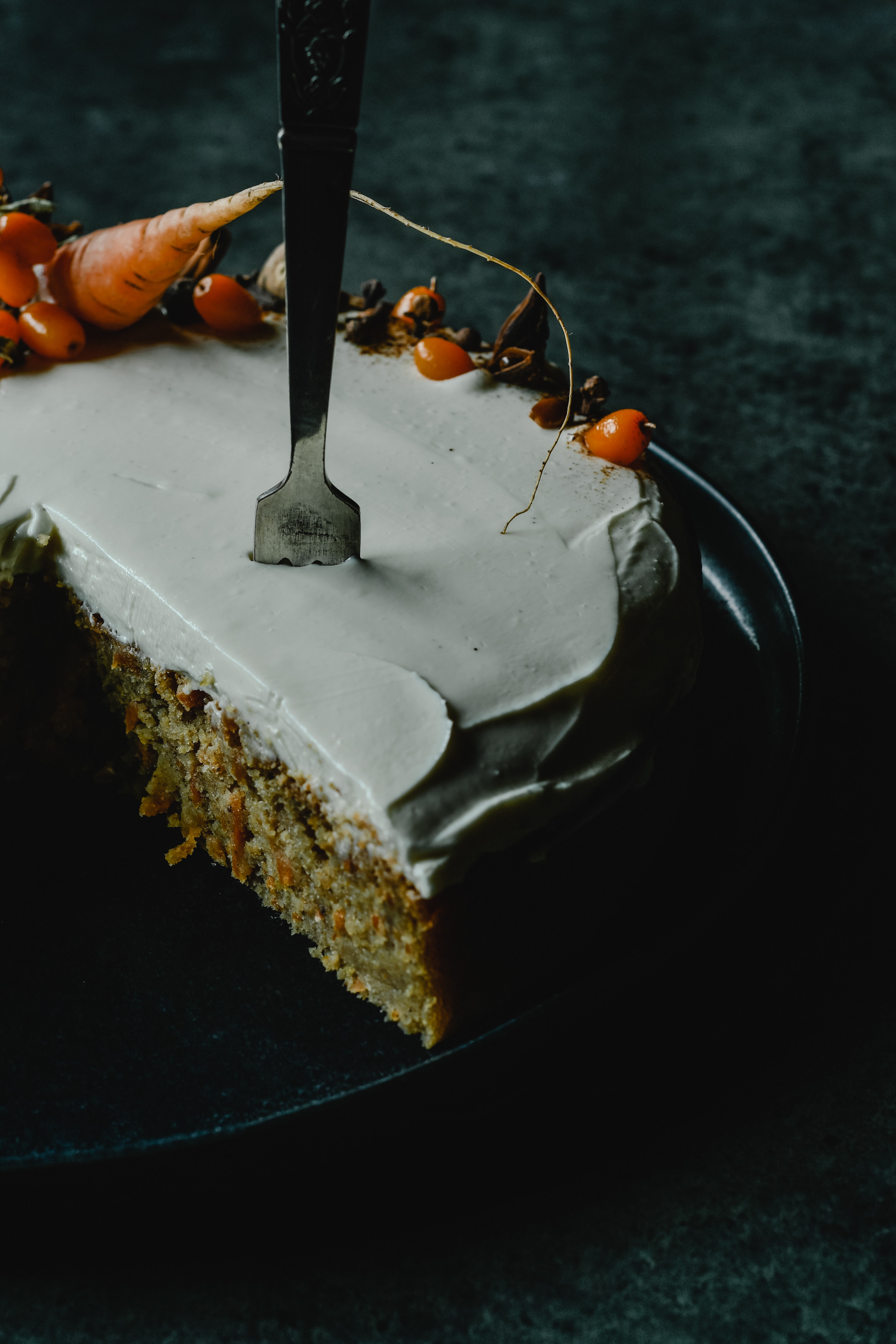 Torta de zanahoria (sin azúcar)