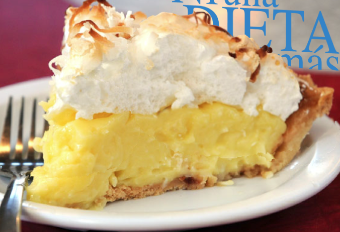 Pie de Coco (sin azúcar) - un regalo de Dios para adelgazar Pie de Coco (sin azúcar) - un regalo de Dios para adelgazar